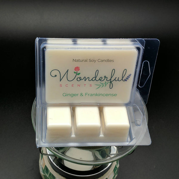 Ginger and Frankincense Soy Wax Melt