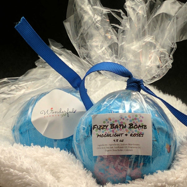 Moonlight and Roses Bath Bomb 4.5oz Two Pack