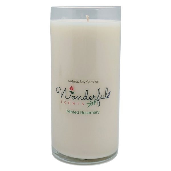 Wonderful Scents Never Ending Soy Candle Minted Rosemary