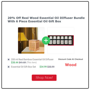 Wonderful Scents Real Wood Essential Oil Gift Set Sale