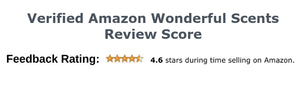 Verified Amazon Wonderful Scents Review Score
