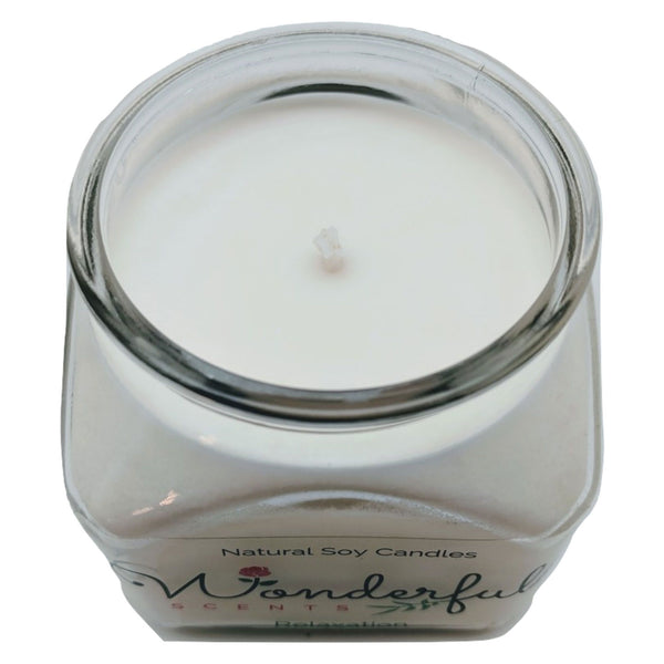 12oz Scented Bakery Jar Candle Relaxation Aromatherapy Cotton Wick Lid Off