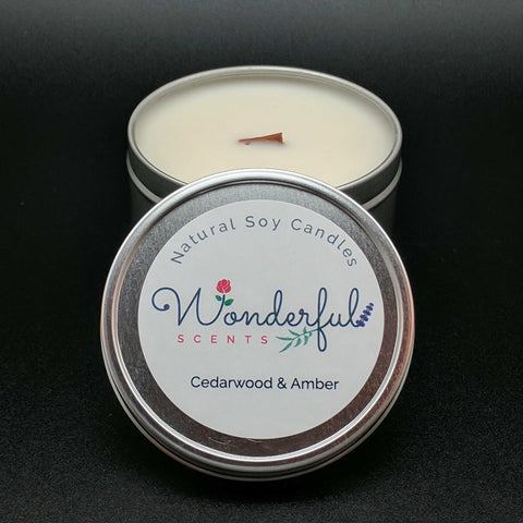 Washington Nationals Candle Scented Soy Wax with Wood Wick, MLB