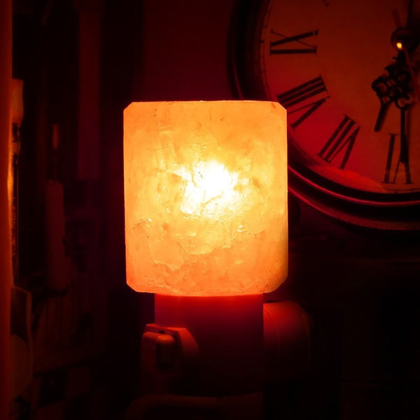 Himalayan Salt Night Light Amber Glow