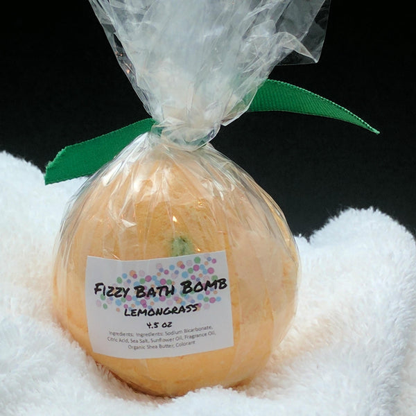 Lemongrass Bath Bomb Bath Fizzy 4.5 oz