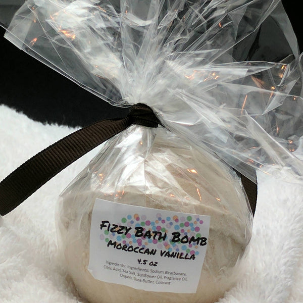 Moroccan Vanilla Bath Bomb Bath Fizzy 4.5 oz