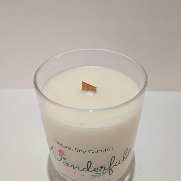Soy Wax Candle 8 oz Scented Wood Wick