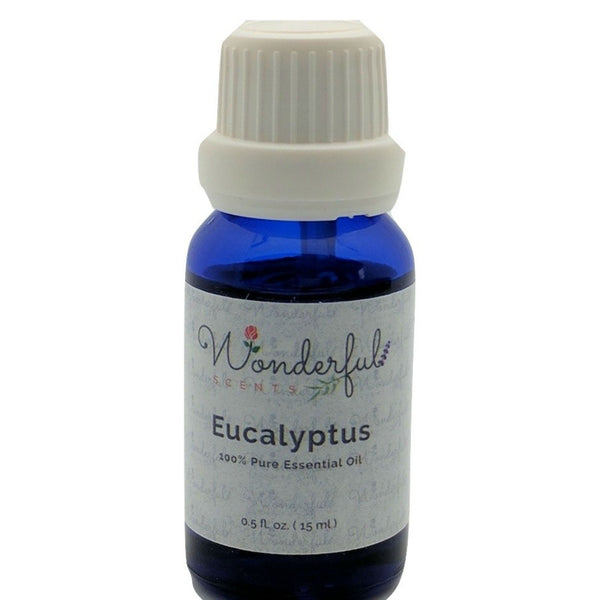 Wonderful Scents Eucalyptus Essential Oil 15 ml Bottle