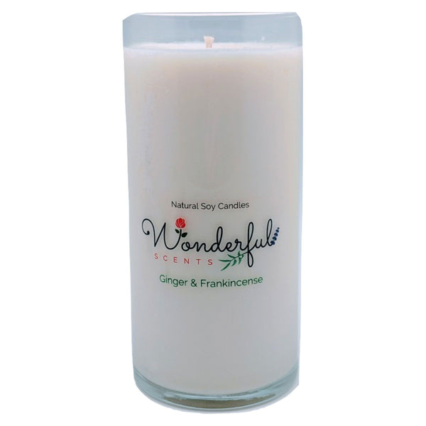 Wonderful Scents Never Ending Soy Candle Ginger and Frankincense
