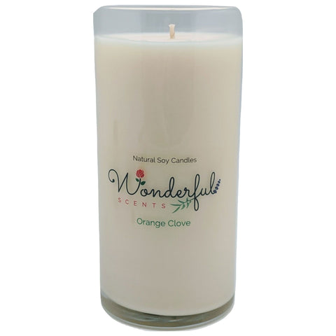 Wonderful Scents Never Ending Soy Candle Orange Clove