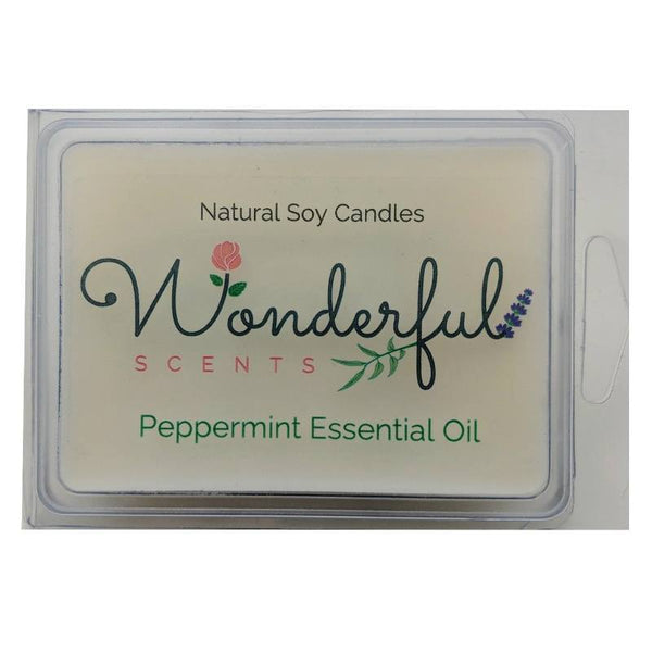 Wonderful Scents Soy Wax Melts Scented With Peppermint Essential Oil