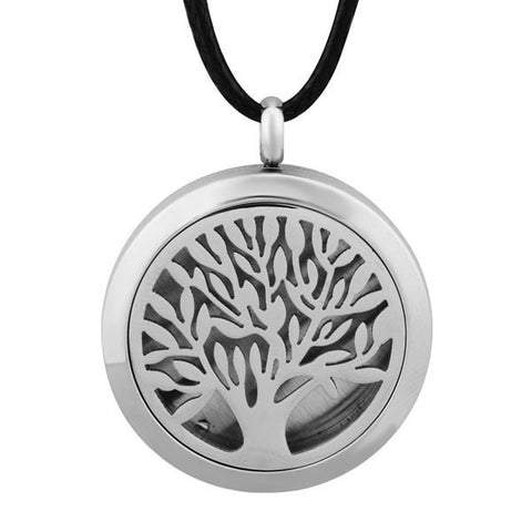 Tree of Live Stainless Steel Essential Oil Locket Diffuser - 25mm