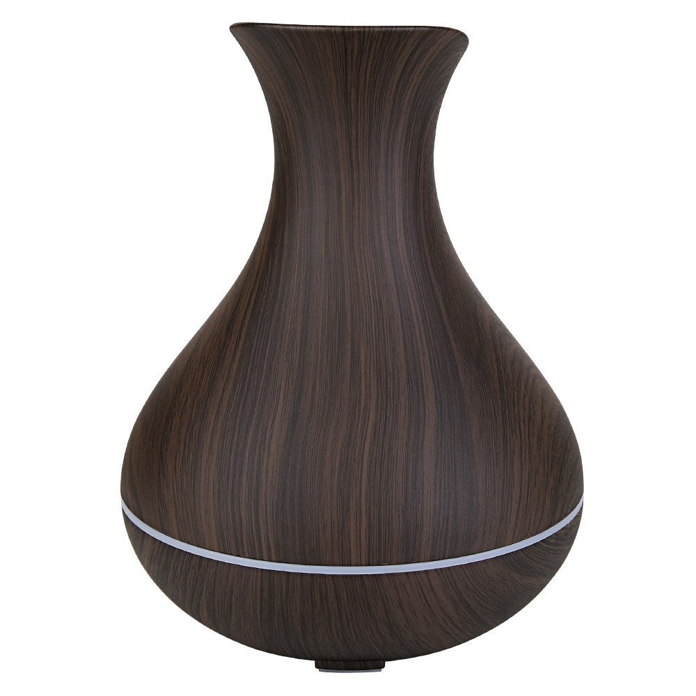 Eastern Style Oil Diffusers 400 ml Wood Grain Vase Style Essential Oil Diffuser – Oneself Wonderful ...